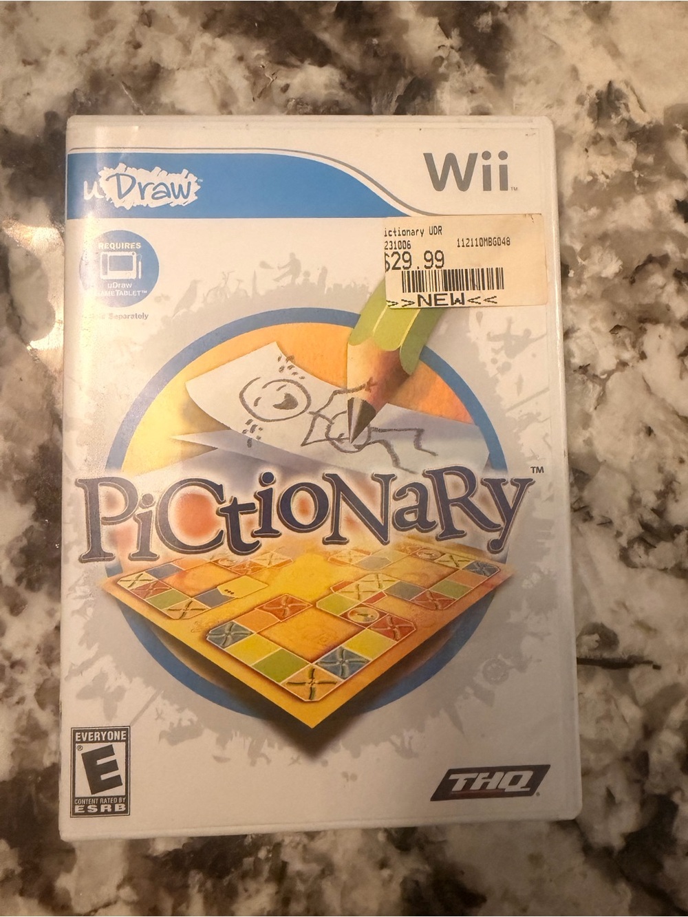 Pictionary for Wii - White, Blue, Yellow - THQ